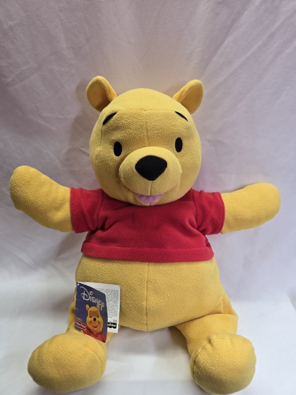 Winnie The Pooh 2004 Large Plush 28" Disney Fisher Price Vintage Stuffed